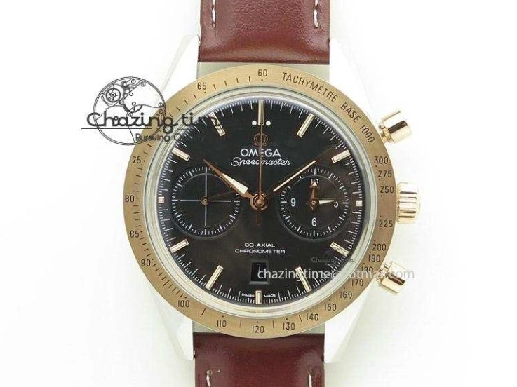 0427 Planet Ocean 45mm GMT DLC JHF Best Edition Black Dial On Rubber Strap A Durable 8194